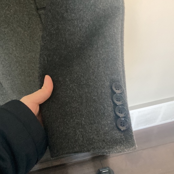 Men’s Boy London long wool coat. - Picture 7 of 10